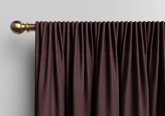 Faux Suede, Charcoal - Made to Measure Curtains - Image 9